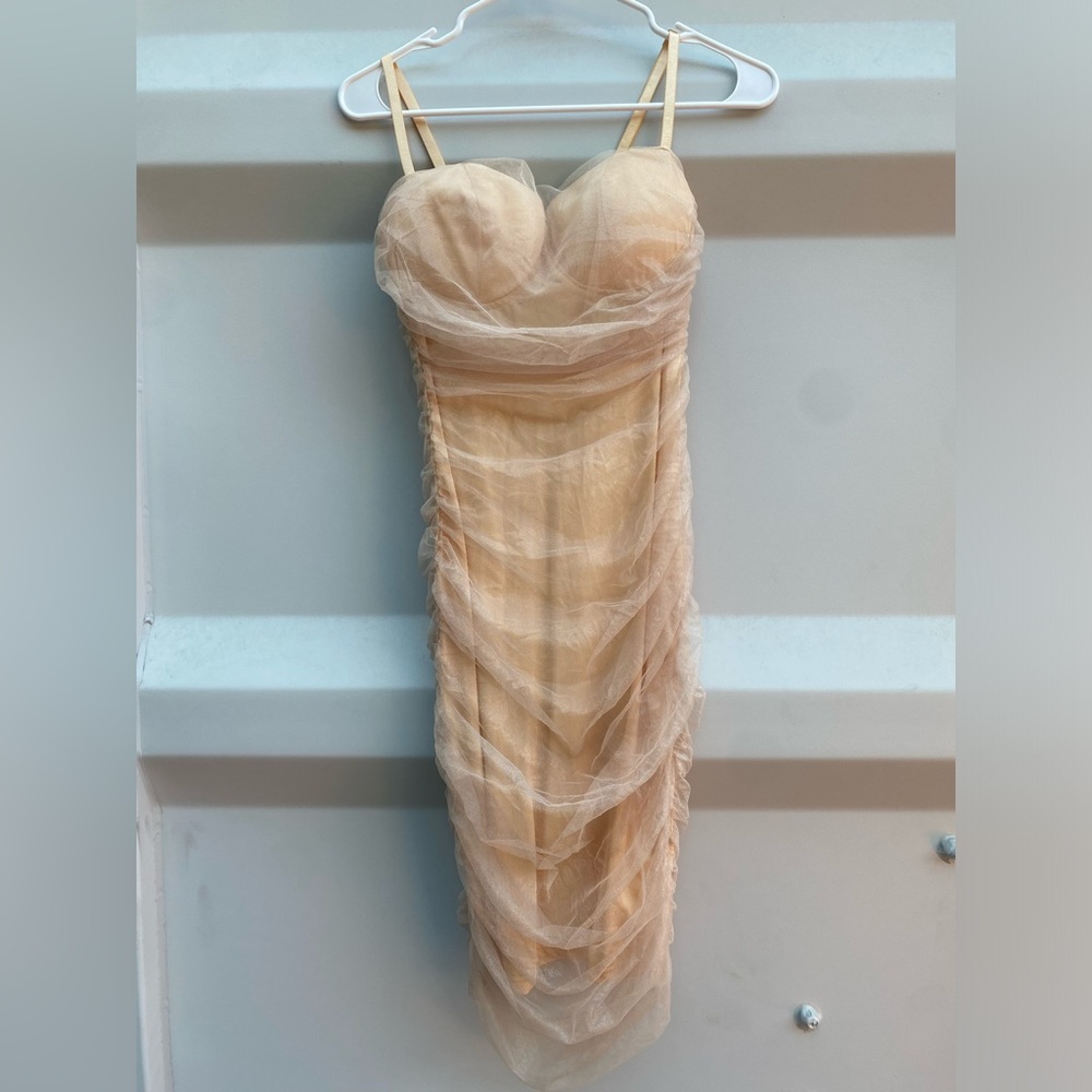 Fashion nova scrunched dress